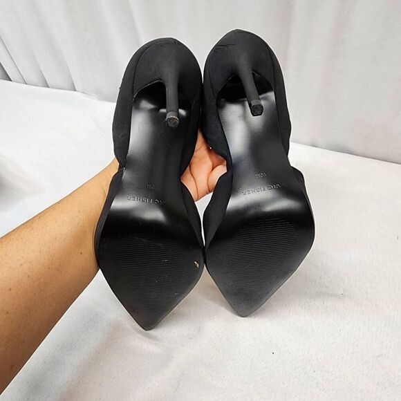 Marc Fisher Carline 3 Pump Women's 10 Black  Pointed Toe Pump Heels - Picture 6 of 8